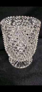 Hobbs, Brockunier & Co. No. 323 Dew Drop / Hobnail EAPG Spooner, circa 1886